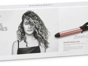 BaByliss C451E 25mm Curling Tong Lockenstab Rose/schwarz 14