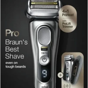 Braun 9427s Wet&dry Series 9 Rasierer Silber 11