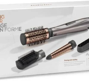 BaByliss AS136E Air Style 1000 Warmluft-Stylingbürste Grau/bronze 10