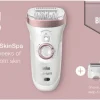 Braun 9-897 Silk-epil 9 Geschenkset Epilierer Weiss/Rosegold 11