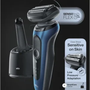 Braun 60-B7200cc Series 6 Rasierer Schwarz/blau 6