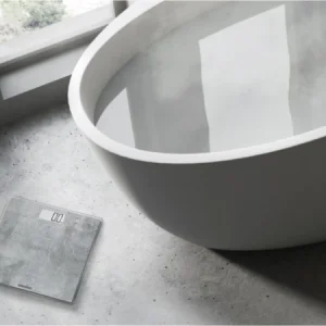 Soehnle Style Sense Compact 300 Concrete Personenwaage Beton-optik 10