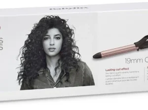 BaByliss C450E 19mm Curling Tong Lockenstab Rose/schwarz 14