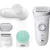 Braun 9-865 Silk-épil 9 Epilierer Weiß/silber 16