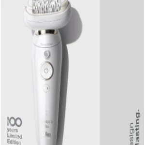 Braun 100 Jahre Silk-épil 9 Flex Epilierer Weiß/gold 6