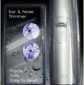Braun Series EN10 Ohr-/Nasenhaarschneider Silber/schwarz 8