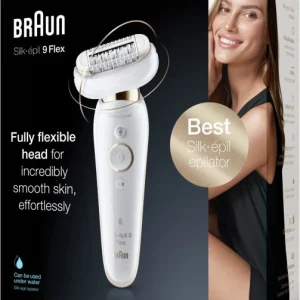 Braun SES9001 3D Silk-epil 9 Flex Epilierer Weiß 11
